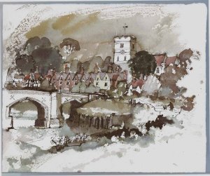 Aylesford - The Bridge and St Peter & St Paul